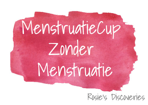 MenstruatieCup inbrengen Zonder Menstruatie
